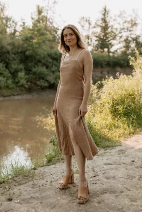 The Ariele Dress - Taupe