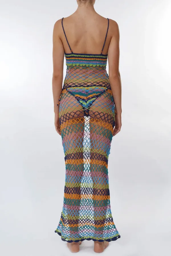 The Crochet Maxi Dress Pavillion