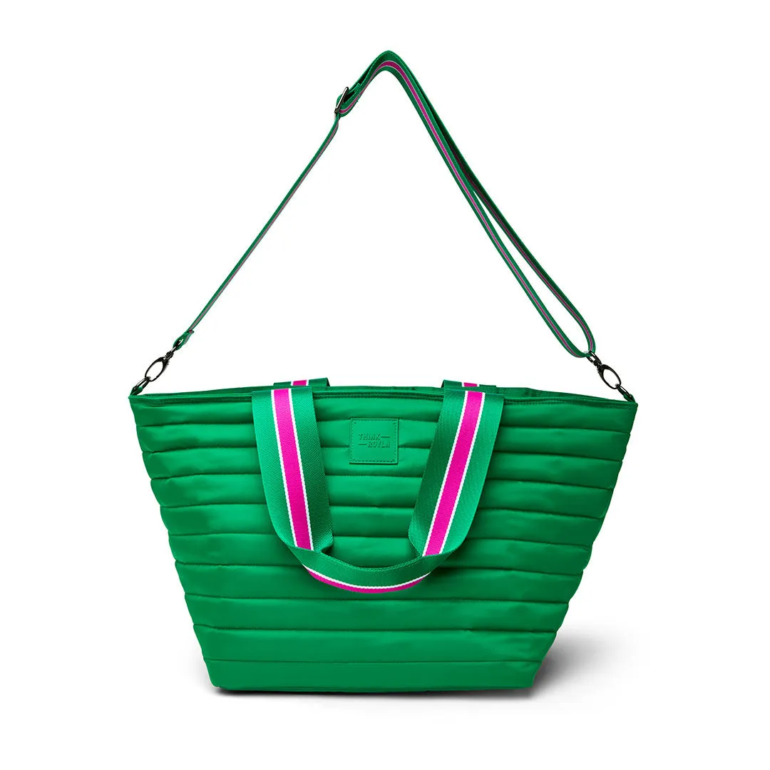 Think Royln Beach Bum Cooler Bag Maxi in Kelly Green