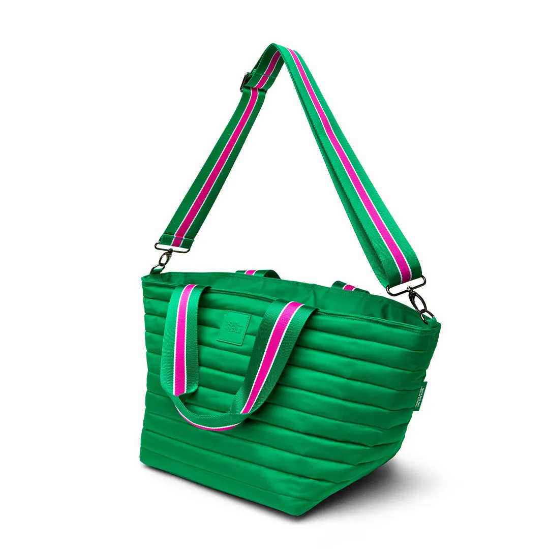 Think Royln Beach Bum Cooler Bag Maxi in Kelly Green