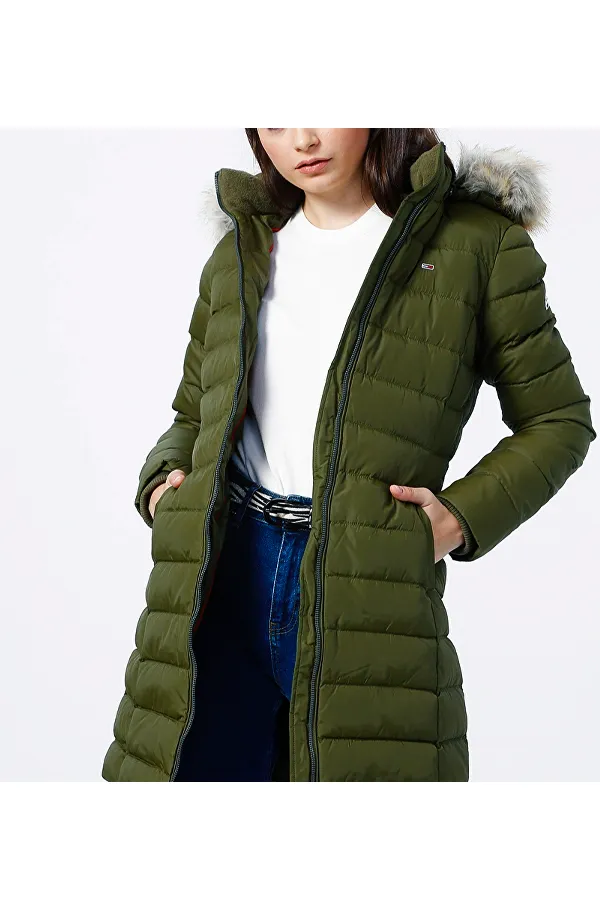 Tommy Hilfiger Women Essential Down Coat Army