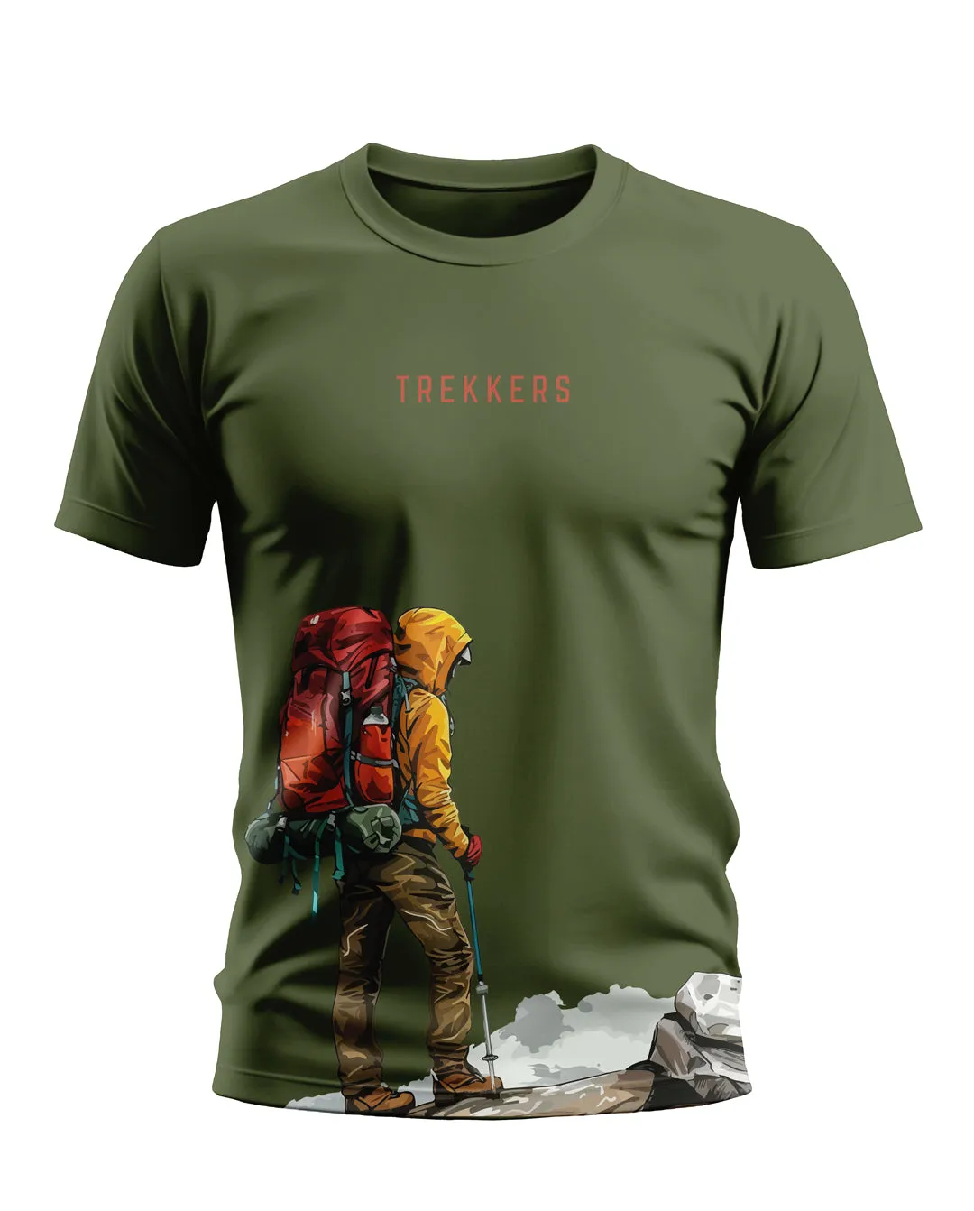 Trekkers stylish Soft Cotton T-shirt