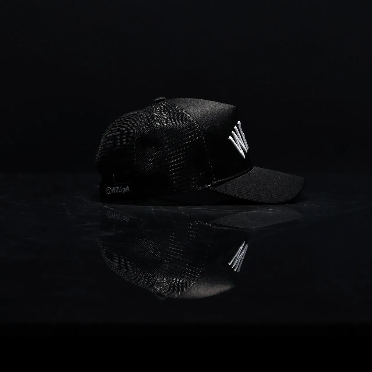 Trucker Hat WFPK Alpha Black