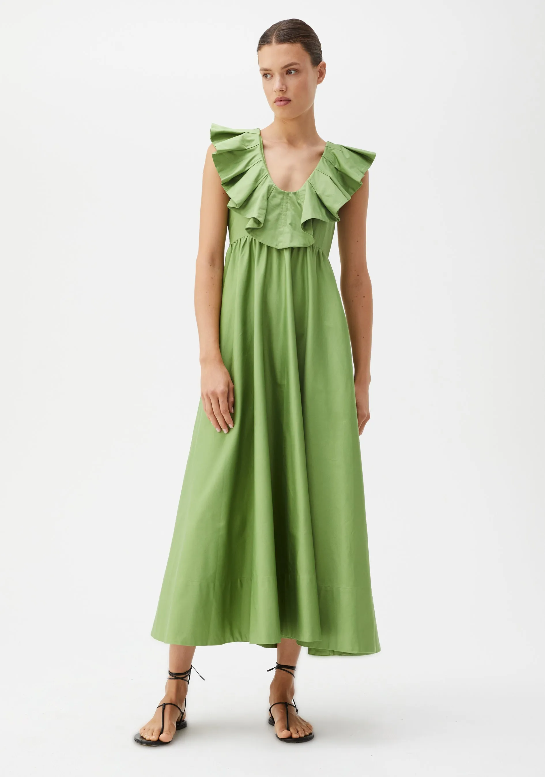 Valencia Maxi Dress_Apple