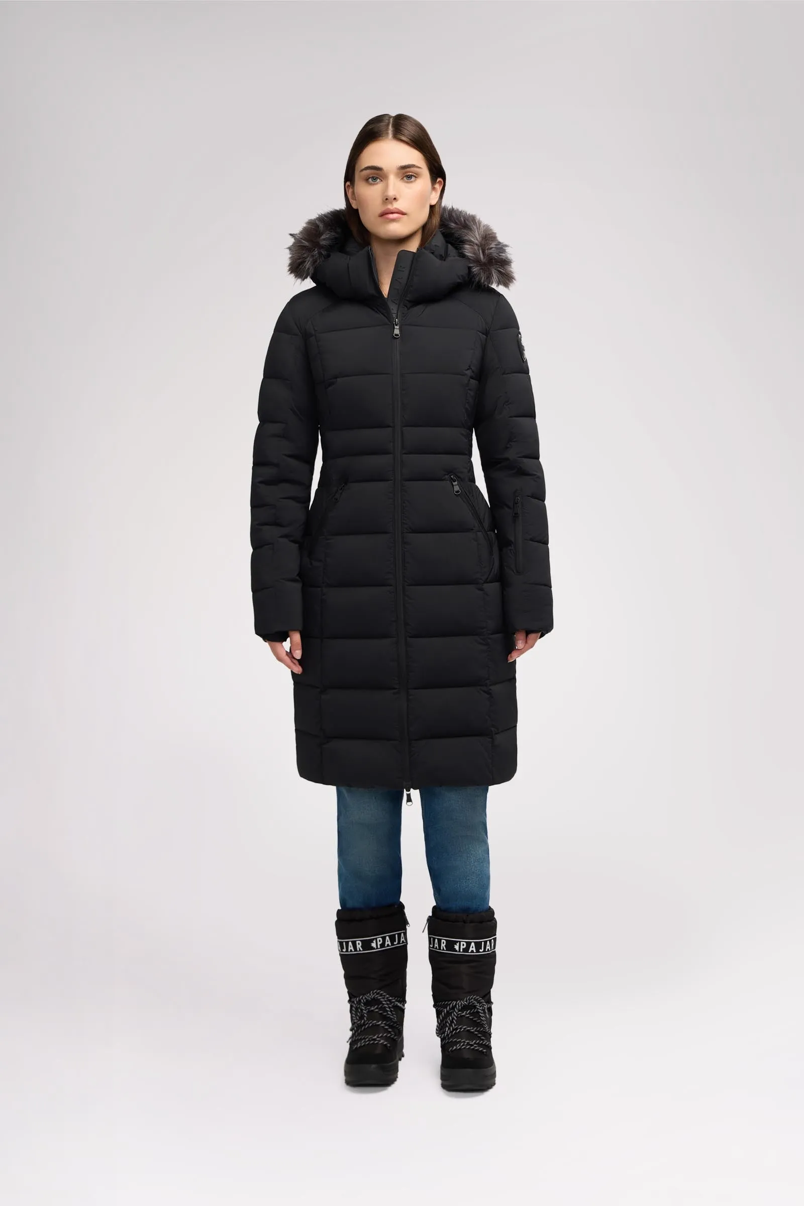 Venus Women's Long Stretch Puffer