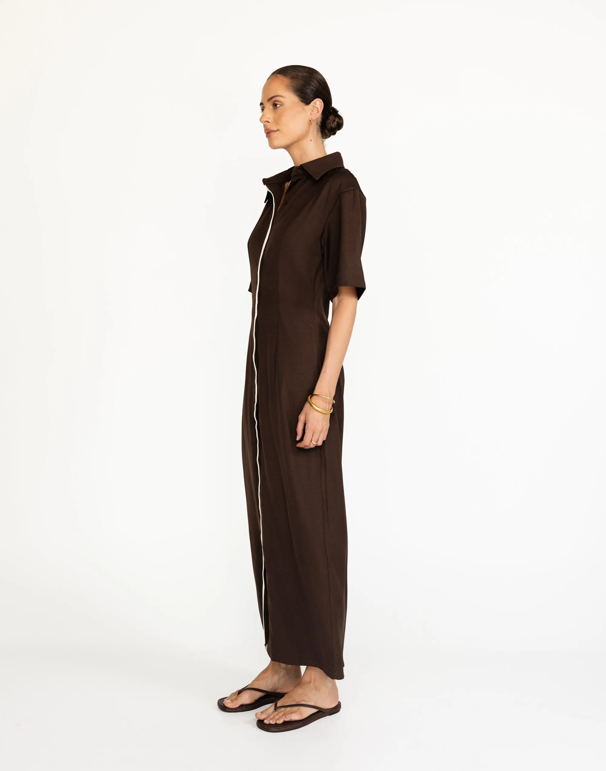 Vero Maxi Dress (Chocolate)