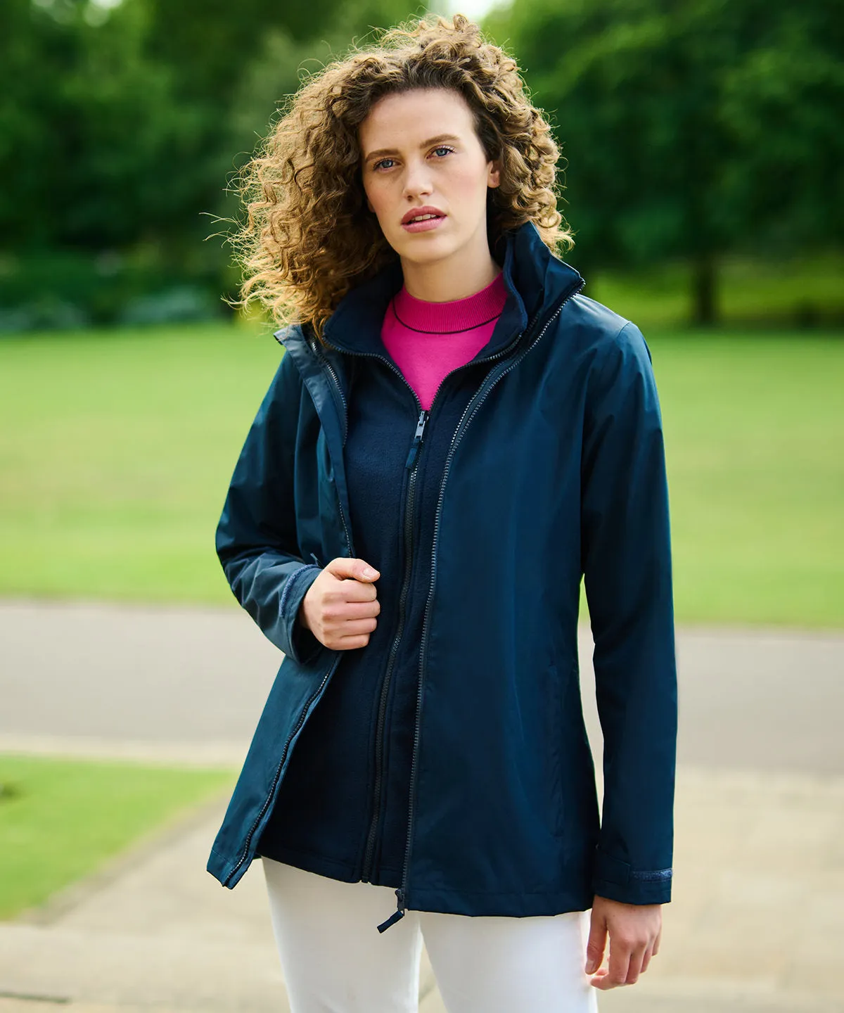 Womens classic 3-in-1 jacket | Navy