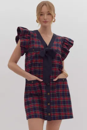 Yuletide Plaid Perfection Dress